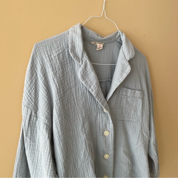 MADEWELL Lightspun Oversized Pajama Top (Top Only) - Picture 3 of 6